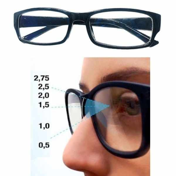 Ochelari pentru Citit One4ALL cu Dioptrii Auto-Ajustabile de la 0.5 la 2.50 Negru si Clema Microfibra Galben – IoArtify.ro [4]