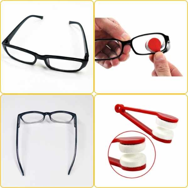 Ochelari pentru Citit One4ALL cu Dioptrii Auto-Ajustabile de la plus 0 5 la plus 2 50 Negru si Clema din Microfibra pentru Curatarea Lentilelor Rosu – IoArtify ro [5]