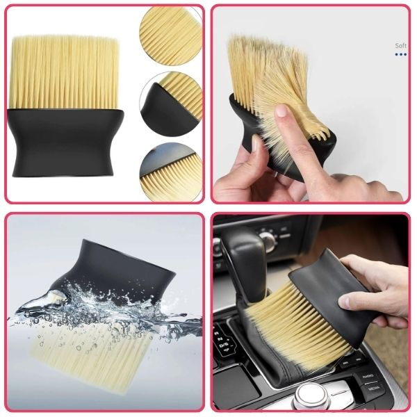 Odorizant Auto Aroma Angel si Perie cu Maner Ergonomic si Fire din Nylon SoftTouch cu Maner Antiderapant - IoArtify.ro [6]