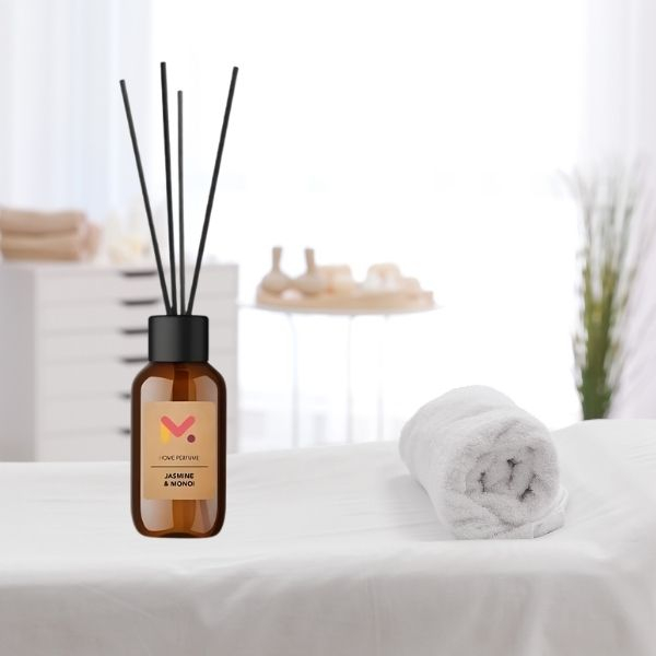 Odorizant cu Betisoare pentru Camera 125 ml Aroma Iasomie și Monoi Capacitate Lungă Durată - IoArtify.ro [3]