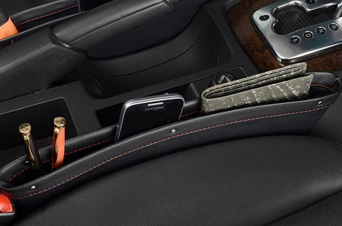 Organizator auto de tip Buzunar cu multiple compartimente pentru depozitare – IoArtify.ro [2]