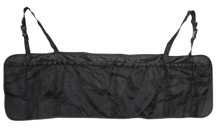 Organizator portbagaj auto cu 6 buzunare 33 x 104 cm culoare neagra – IoArtify.ro [3]