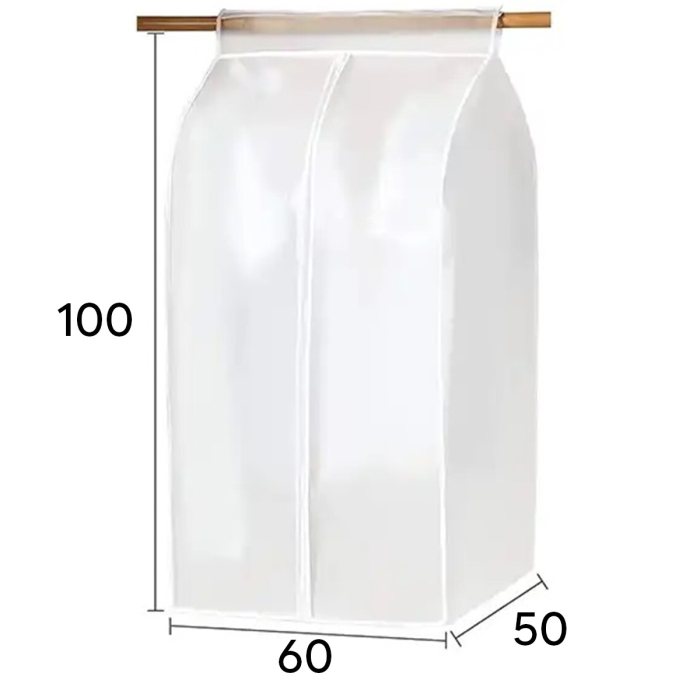 Organizator protectie haine dimensiune 90 x 60 x 50 cm culoare transparent material textil – IoArtify.ro [4]