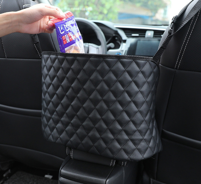 Organizator scaun auto de tip sacosa 27 x 39 cm culoare neagra – IoArtify.ro [5]