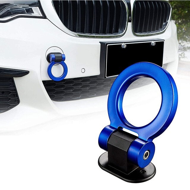 Ornament carlig remorcare RACING SPORT ALBASTRU din metal rezistent la coroziune - IoArtify.ro [2]