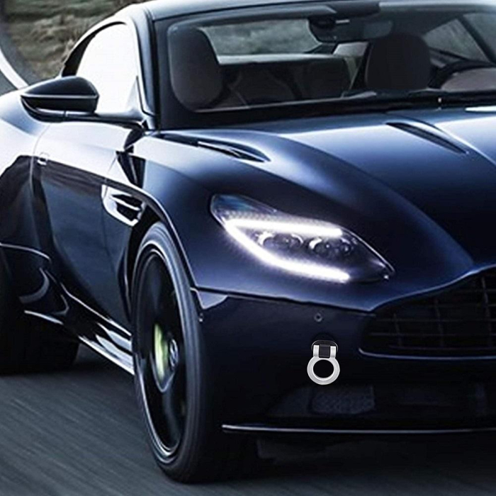 Ornament carlig remorcare RACING SPORT Argintiu din aluminiu rezistent – IoArtify.ro [2]