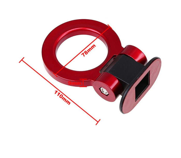 Ornament carlig remorcare RACING SPORT Negru finisaj mat rezistent la intemperii – IoArtify.ro [3]