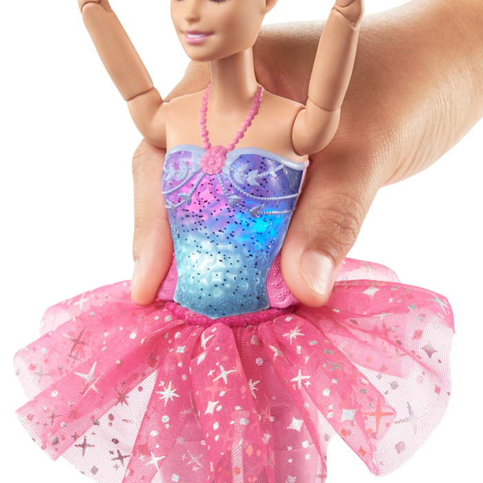 Barbie Papusa Barbie Dreamtopia Balerina cu rochie roz și tutu din tull - IoArtify.ro [7]