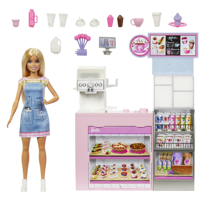 Barbie Papusa Barbie You Can Be Set Cafenea cu accesorii detaliate - IoArtify.ro [2]