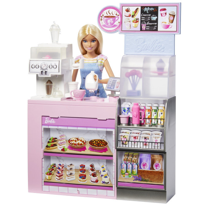 Barbie Papusa Barbie You Can Be Set Cafenea cu accesorii detaliate - IoArtify.ro [4]