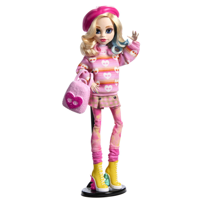Monster High Wednesday Papusa Enid Sinclair cu articulații mobile - IoArtify.ro [6]