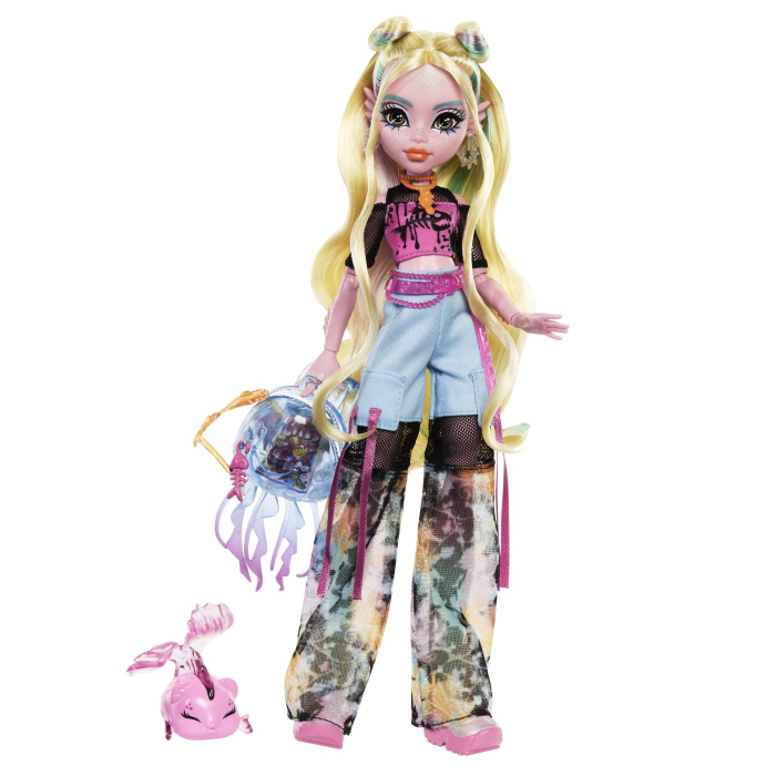 Monster High Papusa Lagoona Blue si Pestisorul Neptuna cu accesorii detaliate - IoArtify.ro [7]