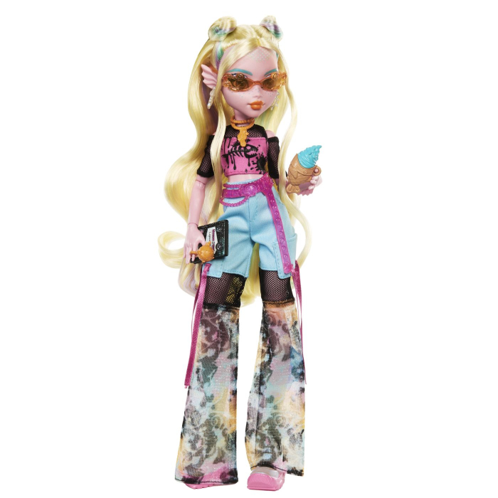 Monster High Papusa Lagoona Blue si Pestisorul Neptuna cu accesorii detaliate - IoArtify.ro [2]