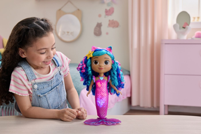 Gabbys Dollhouse Filmul Papusa Sirena Gabby Interactiva cu sunete si lumini - IoArtify.ro [5]