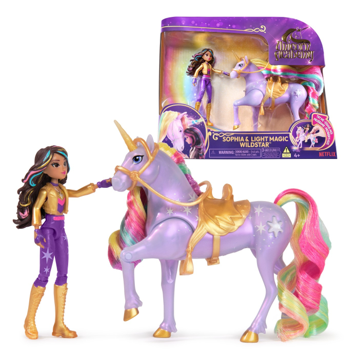 Unicorn Academy Set Papusa Sophia si Unicornul Lightstar cu lumini LED - IoArtify.ro [6]