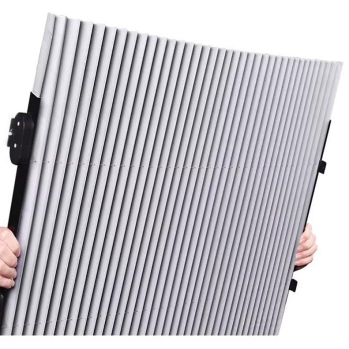 Parasolar auto retractabil de tip Acordeon dimensiune 70 x 150 cm - IoArtify.ro [2]