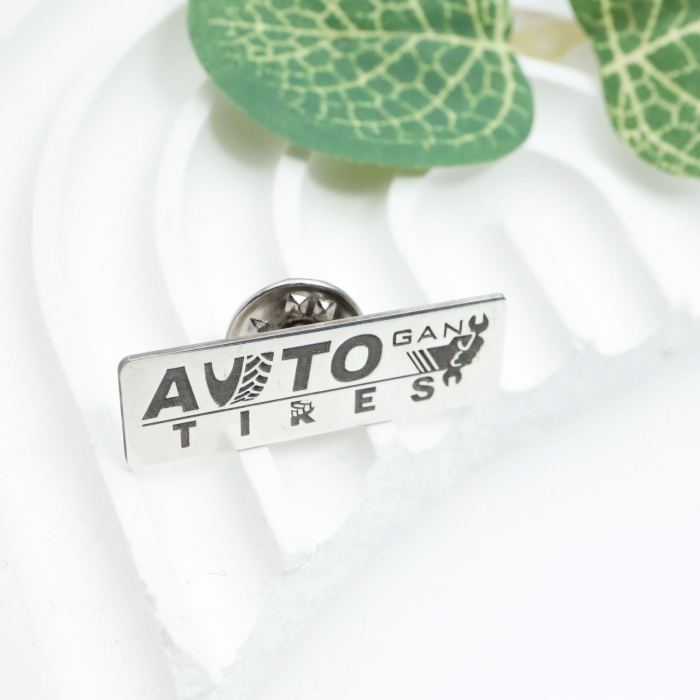 Pin Personalizat din Argint 925 cu Sigla Firmei – Eleganță, Personalizare și Calitate pentru Evenimente Corporate [3]