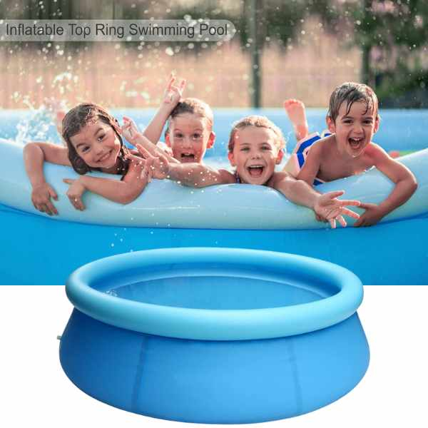 Piscina gonflabila rotunda 244 x 66 cm capacitate 2100 litri Bestway - IoArtify.ro [5]