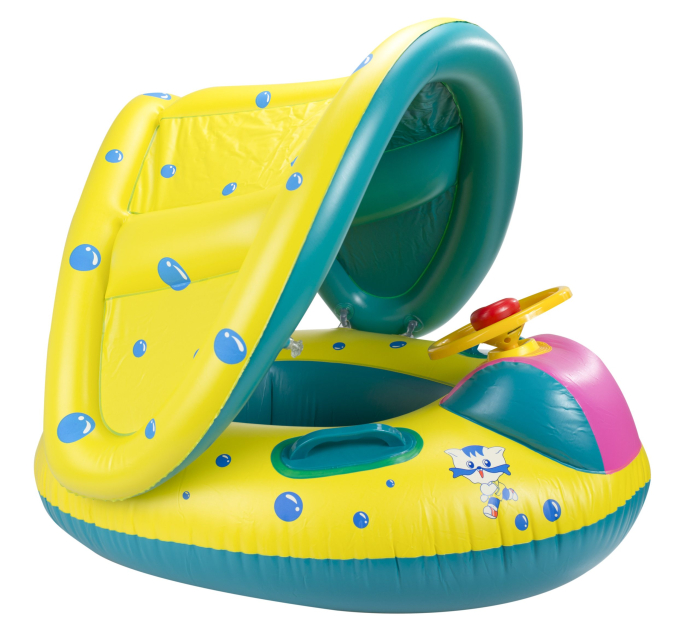 Ponton Saltea de apa gonflabila pentru copii cu acoperis dimensiune 65 x 73 cm - IoArtify.ro [5]