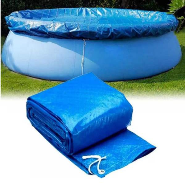 Prelata Universala pentru Acoperire Piscine Rotunde cu Diametru 305 cm Material PVC Impermeabila - IoArtify.ro [2]