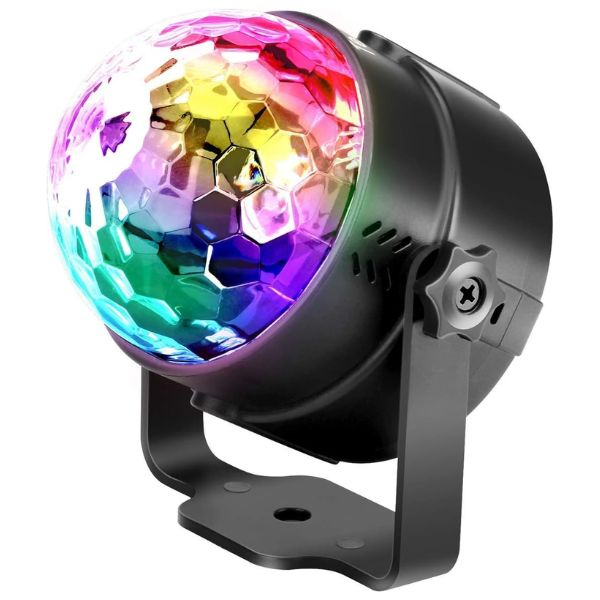 Transformă-ți petrecerea cu Proiector Disco LED RGB cu Senzor de Sunet – efecte spectaculoase și iluminare vibrantă! [1]