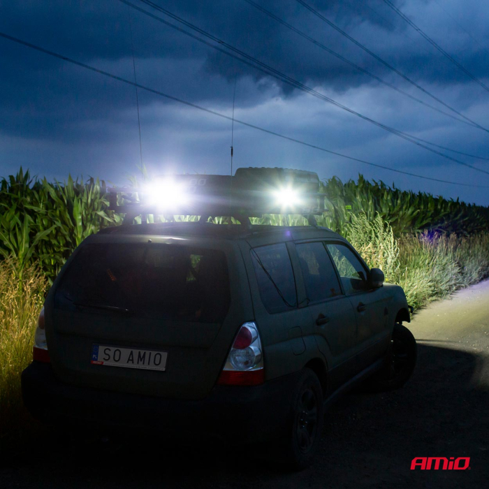 Proiector LED pentru Off-Road ATV SSV cu funcție de semnalizare 6500K 3360 lm tensiune 9 36V diametru 110 mm - IoArtify.ro [2]