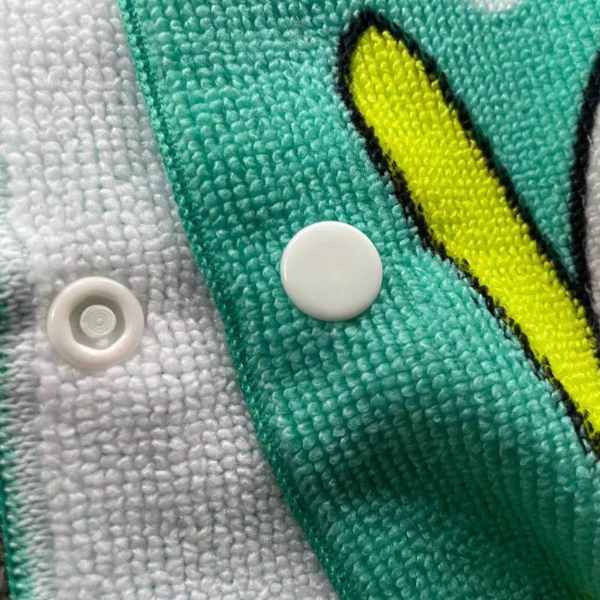 Prosop de Baie Pentru Copii Tip Halat din Microfibra 250 g/m² 58 x 57 cm Model cu Rechin - IoArtify.ro [5]