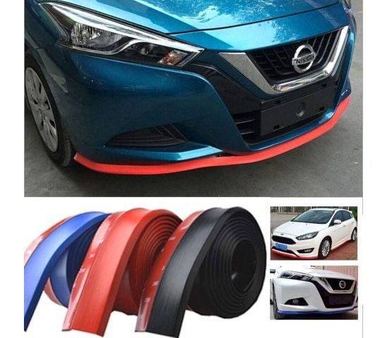 Protectie spoiler prelungire bara fata spate din cauciuc culoare negru rezistenta la uzura – IoArtify.ro [4]