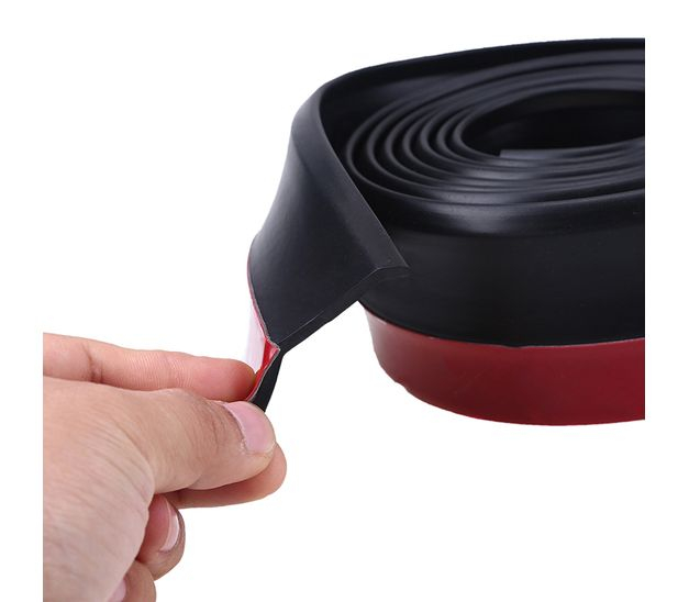 Protectie spoiler prelungire bara fata spate din cauciuc culoare negru rezistenta la impact - IoArtify.ro [5]