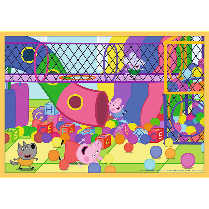Puzzle Trefl 10in1 Intalneste-o pe Peppa Pig set 10 puzzle-uri 35 piese - IoArtify.ro [6]