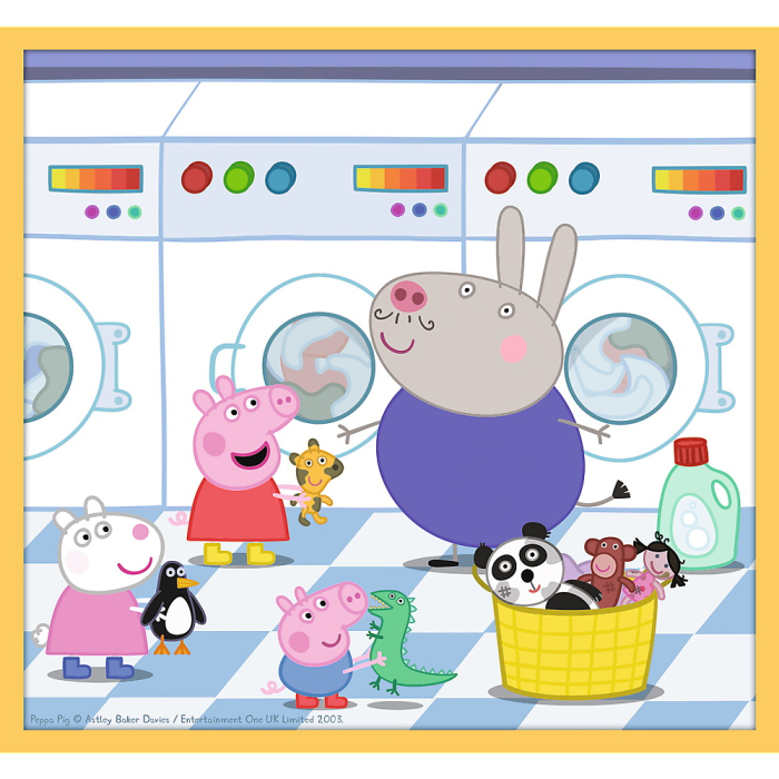 Puzzle Trefl 10in1 Intalneste-o pe Peppa Pig set 10 puzzle-uri 35 piese - IoArtify.ro [9]