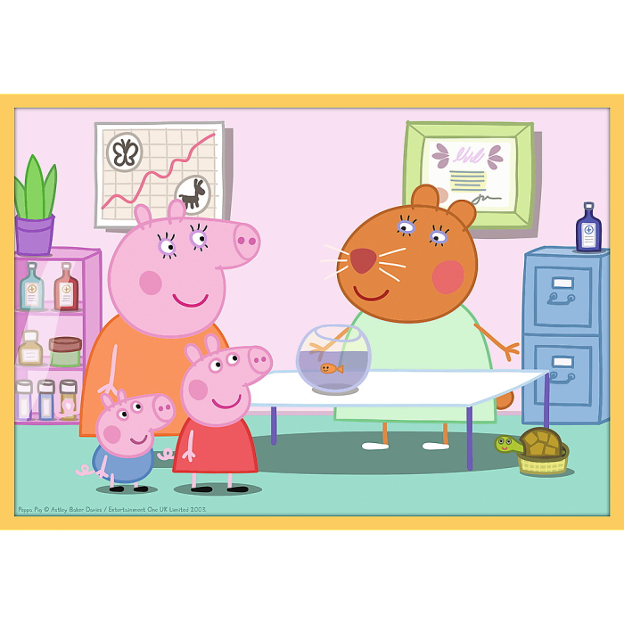 Puzzle Trefl 10in1 Intalneste-o pe Peppa Pig set 10 puzzle-uri 35 piese - IoArtify.ro [7]