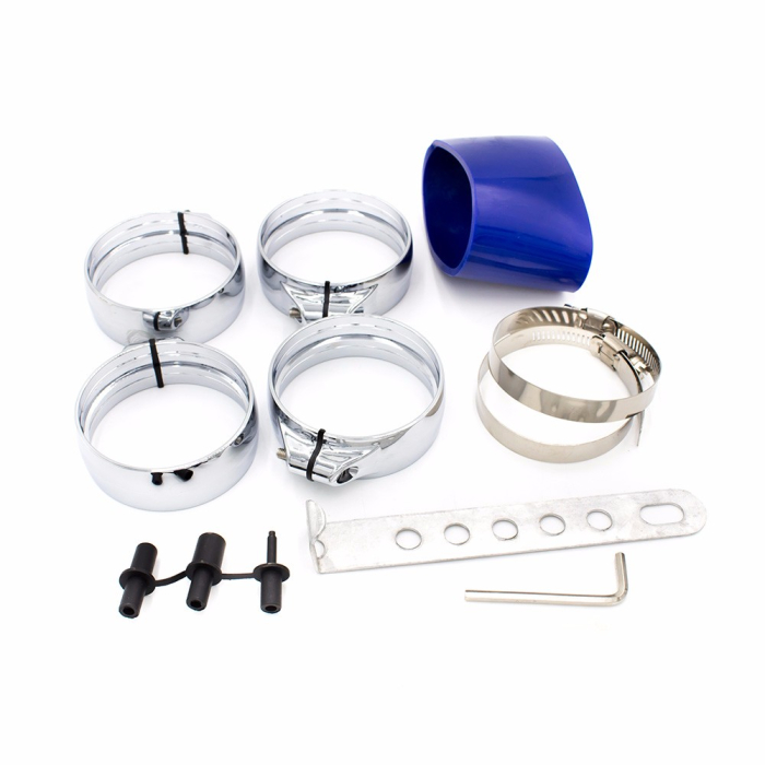 Racord Tubulatura din Aluminiu pentru montare filtru aer SPORT diametru 76 mm - IoArtify.ro [3]