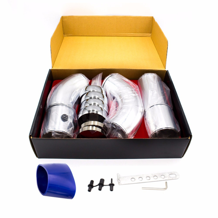 Racord Tubulatura din Aluminiu pentru montare filtru aer SPORT diametru 76 mm - IoArtify.ro [8]