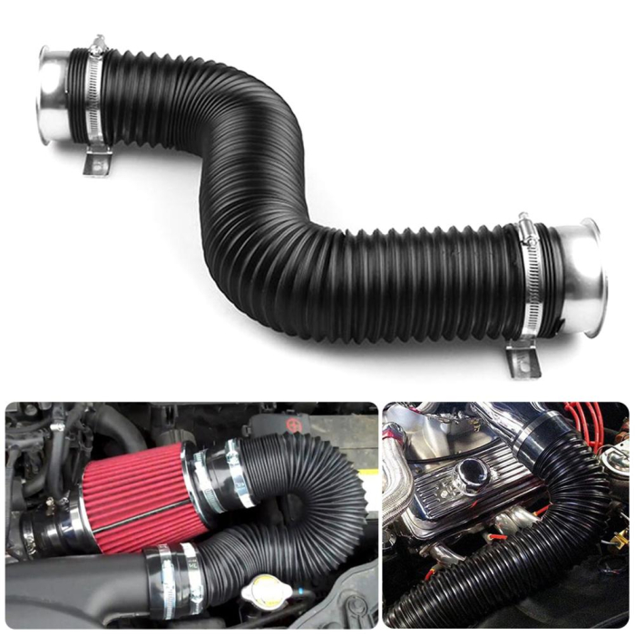 Racord Tubulatura Flexibila pentru montare filtru aer SPORT diametru 76 mm - IoArtify.ro [2]
