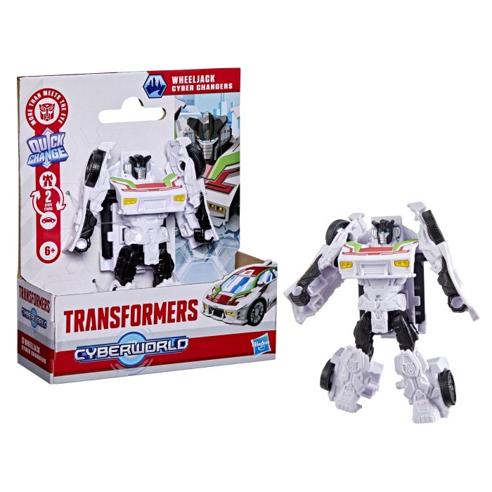Transformers Cyberworld Robot Wheeljack Convertibil 10cm cu articulații mobile - IoArtify.ro [2]