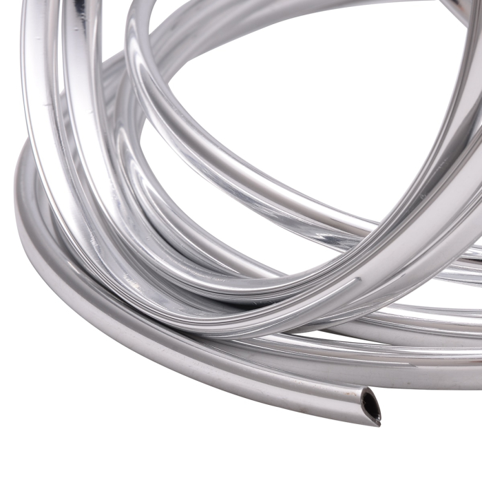 Rola Ornament Auto de tip U pentru muchii sau grila ventilatie 15 metri liniari culoare Crom SILVER – IoArtify.ro [3]