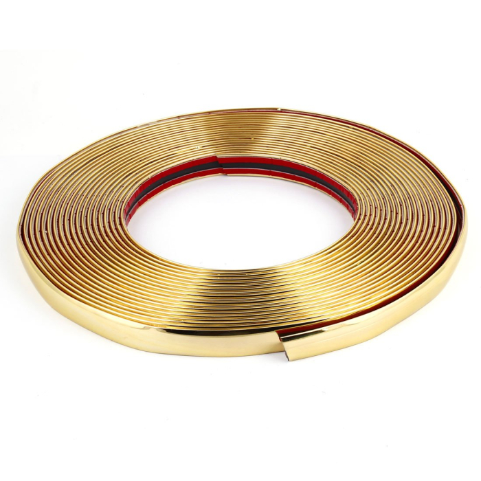 Rola Ornament autoadeziv 20mm x 15m culoare Crom GOLD – IoArtify.ro [5]