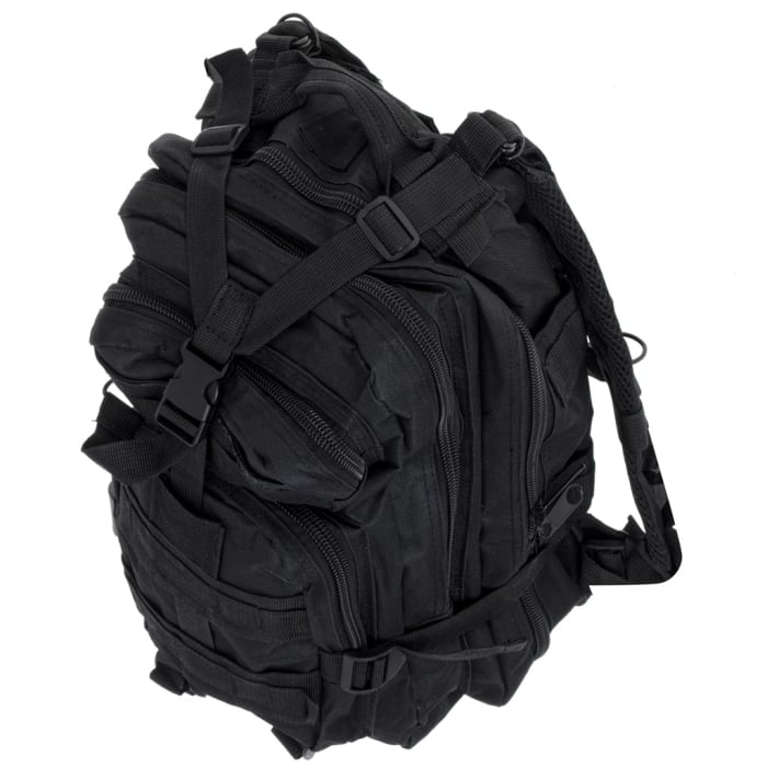 Rucsac Tactic Militar 25L Negru – Accesoriu Practic, Durabil și Versatil pentru Camping, Drumeții și Expediții [8]