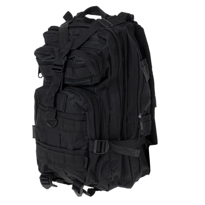 Rucsac Tactic Militar 25L Negru – Accesoriu Practic, Durabil și Versatil pentru Camping, Drumeții și Expediții [3]