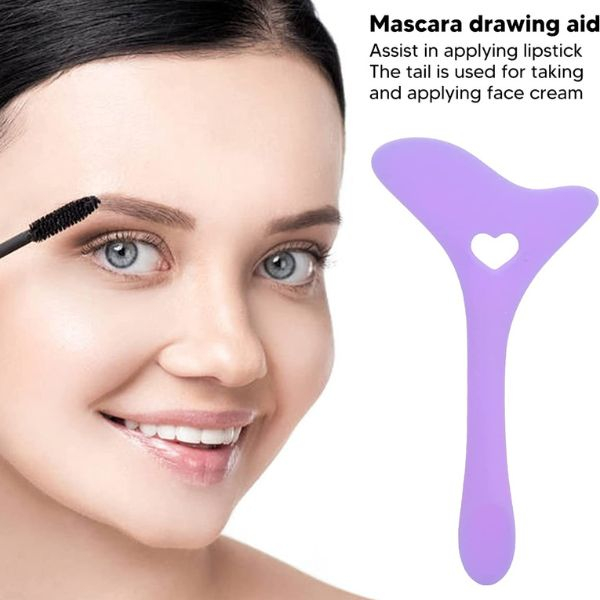 Sablon multifunctional 4in1 Eyeliner din silicon pentru machiaj Mov cu design ergonomic – IoArtify.ro [10]