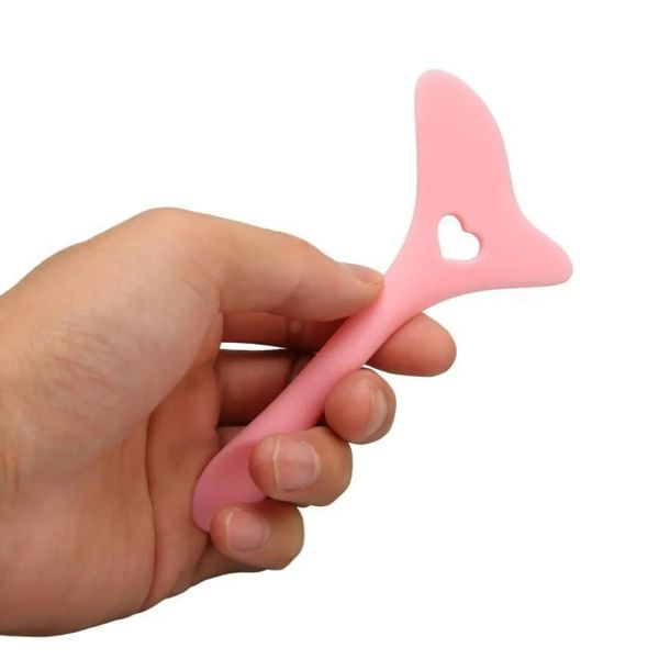 Sablon multifunctional 4in1 Eyeliner din silicon pentru machiaj Roz cu design ergonomic – IoArtify.ro [6]