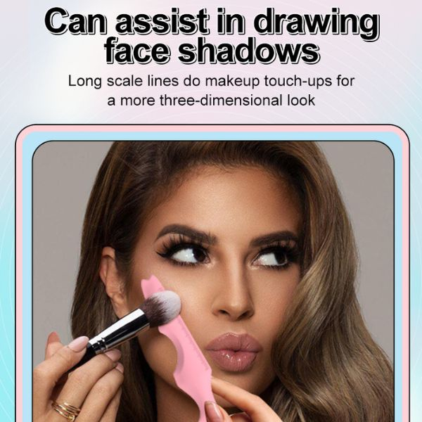 Sablon multifunctional 5 in 1 Eyeline din silicon pentru makeup ochi fata sprancene buze 14944148 mm Mov – IoArtify.ro [6]