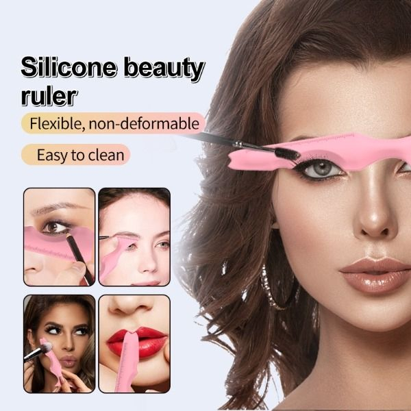 Sablon multifunctional 5 in 1 Eyeline din silicon pentru makeup ochi fata sprancene buze 14944148 mm Mov – IoArtify.ro [10]