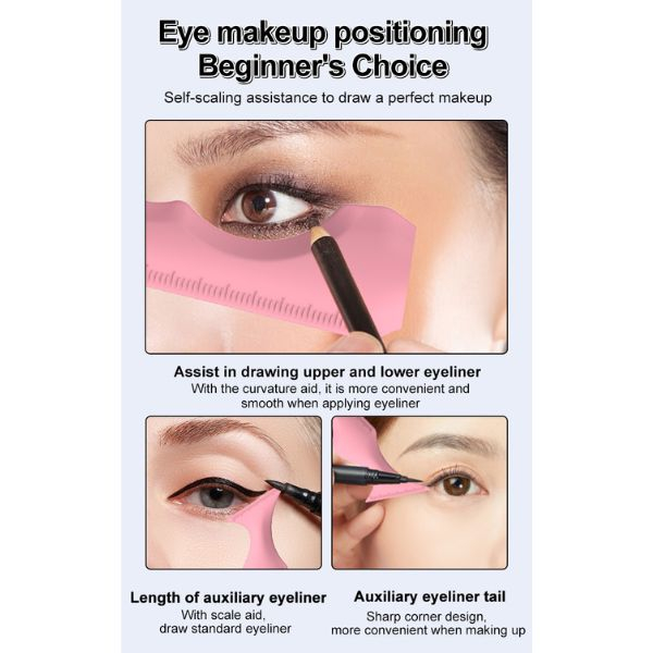 Sablon multifunctional 5 in 1 Eyeline din silicon pentru makeup ochi fata sprancene buze 14944148 mm Mov – IoArtify.ro [7]