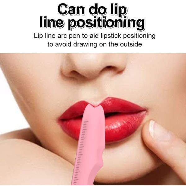 Sablon multifunctional 5 in 1 Eyeline din silicon pentru makeup ochi fata sprancene buze 14944148 mm Roz – IoArtify.ro [4]