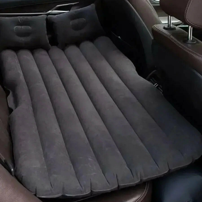 Saltea gonflabila pentru bancheta spate auto dimensiune 138 x 85 cm cu pompa electrica inclusa culoare Neagra - IoArtify.ro [4]