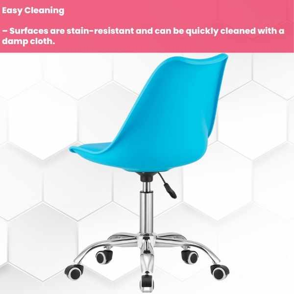 Scaun de Birou Sassari Pivotant si Rotativ cu 5 Roti din Cauciuc – IoArtify.ro [4]