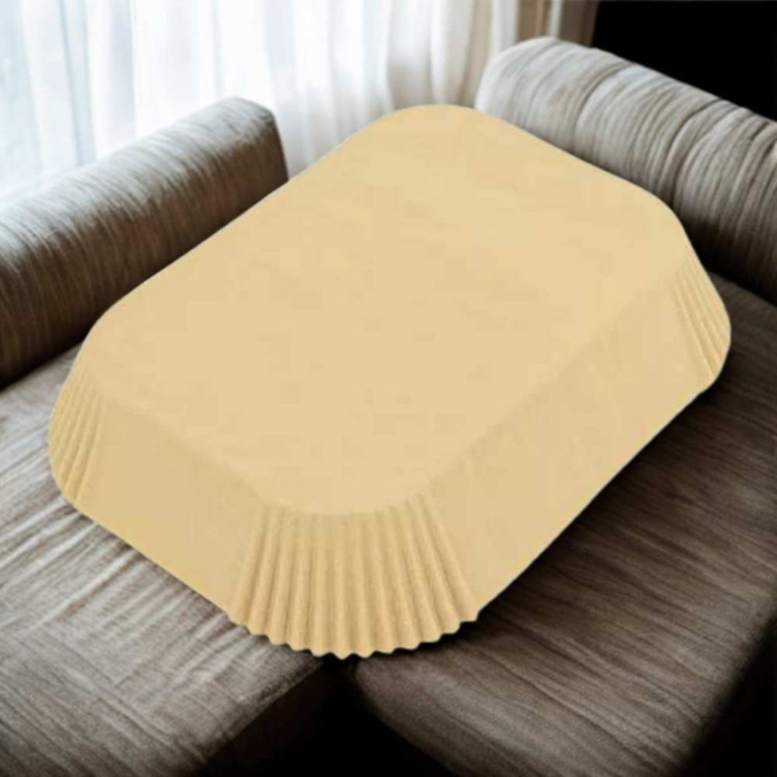 Set 100 Hartii de Copt pentru Airfryer cu Corp Dublu Forma Dreptunghiular 40 g/m² 14 x 22 cm – IoArtify.ro [4]