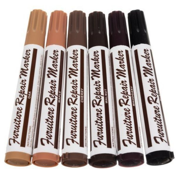 Set 12 piese Markere si creioane pentru mobila cu uscare rapida si culori rezistente Multicolor - IoArtify.ro [3]